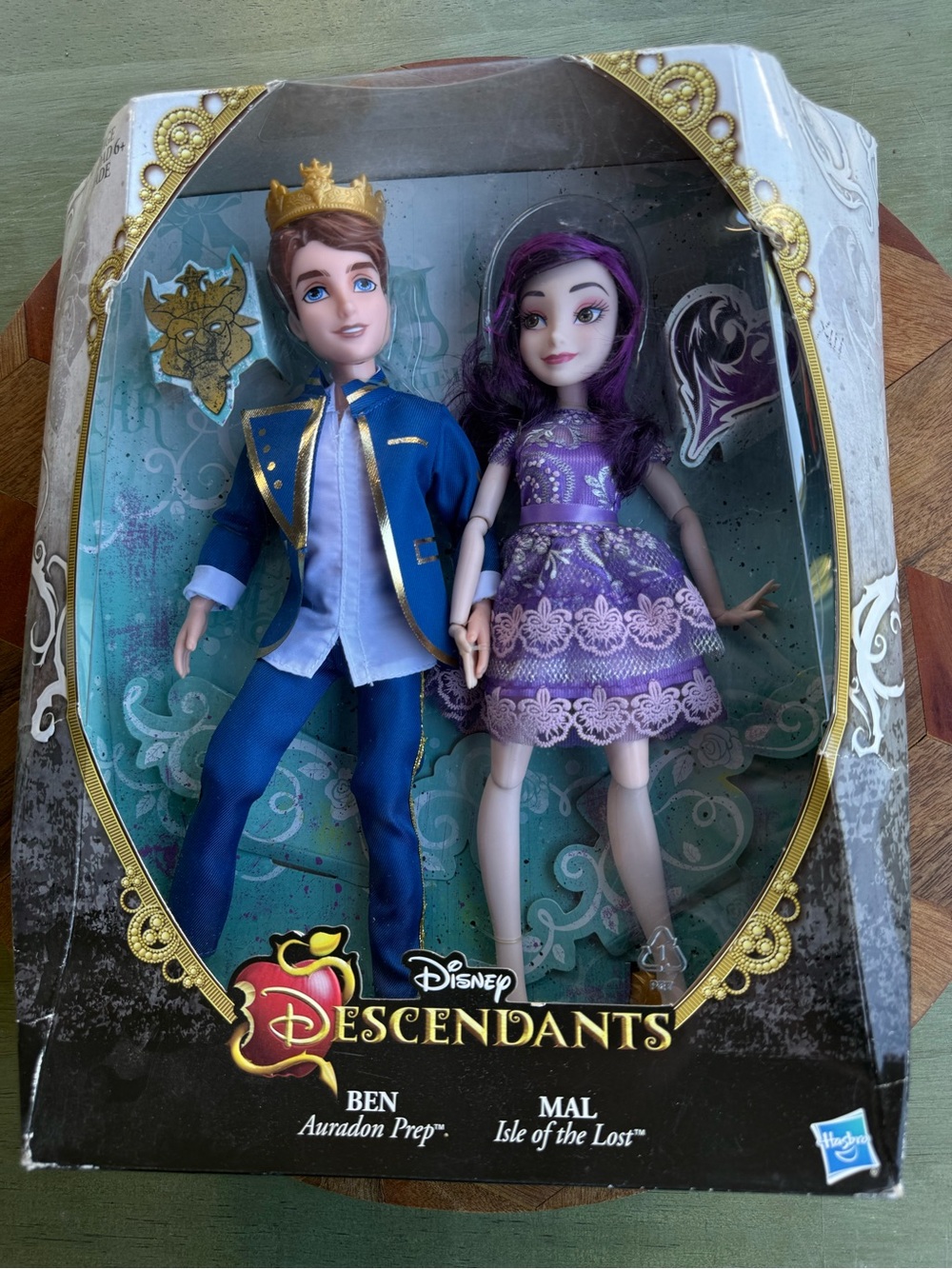 Disney Descendants Ben & Mal Dolls - Purple & Blue